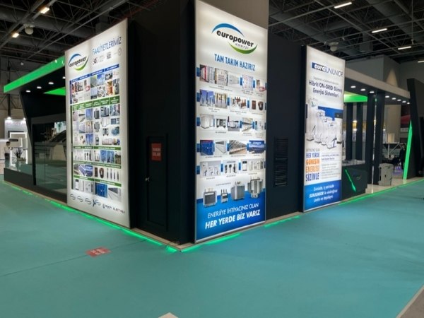 Kurumsal Fuar Standı - Europower Enerji